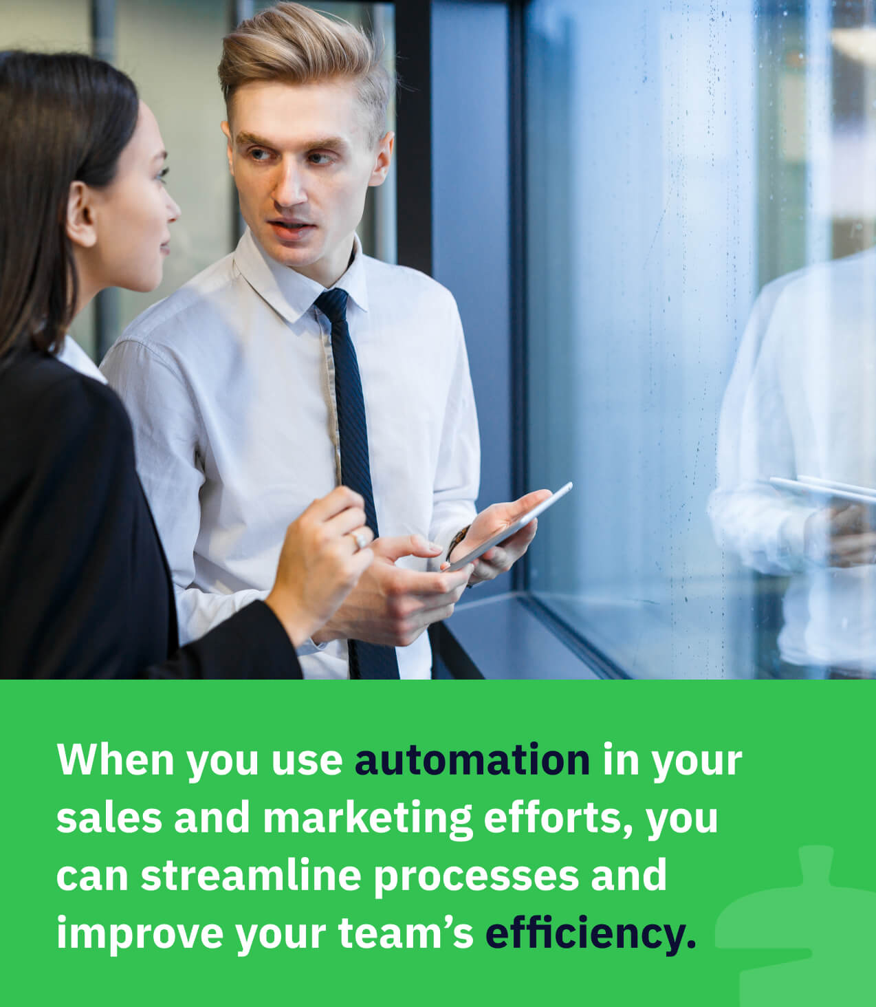 Using automation to improve efficiency