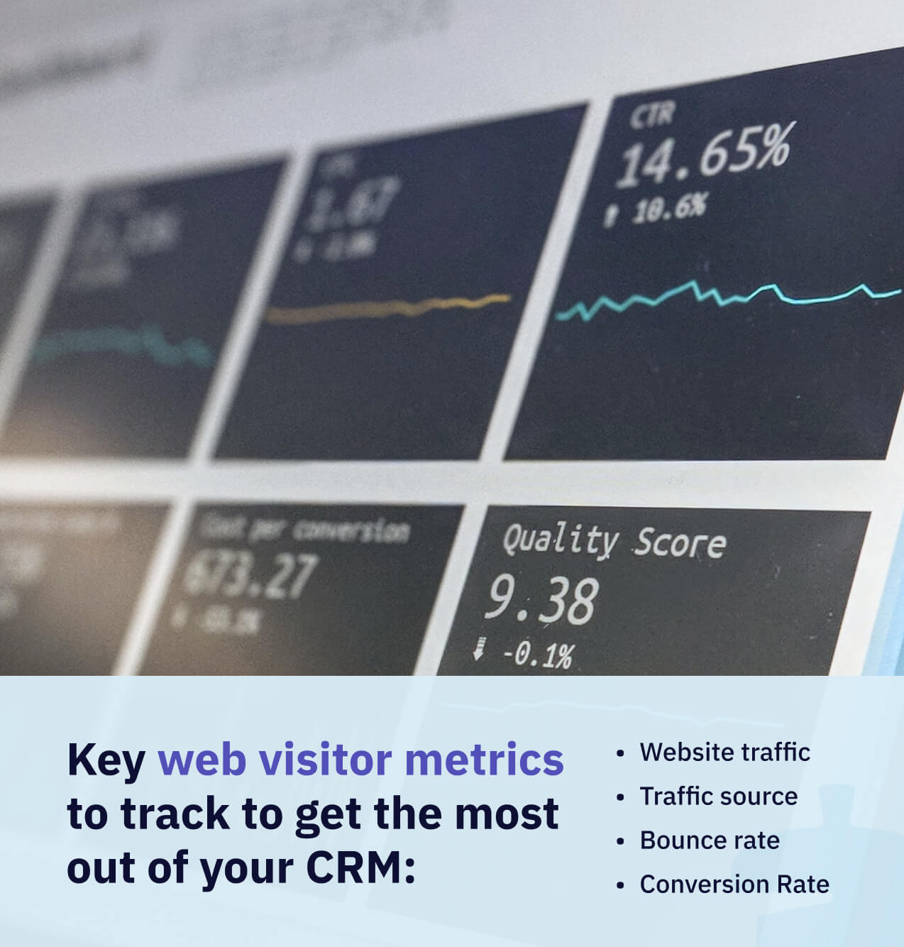 Key website visitor metrics