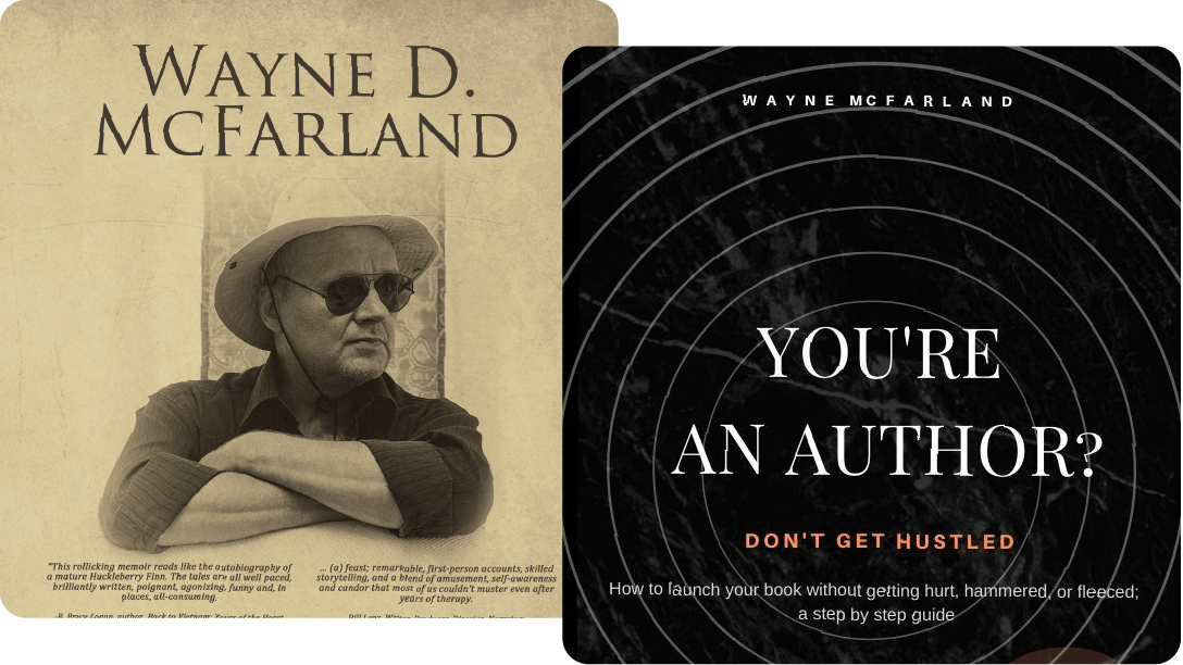 a book by Wayne D. McFarland titled "you're an author"