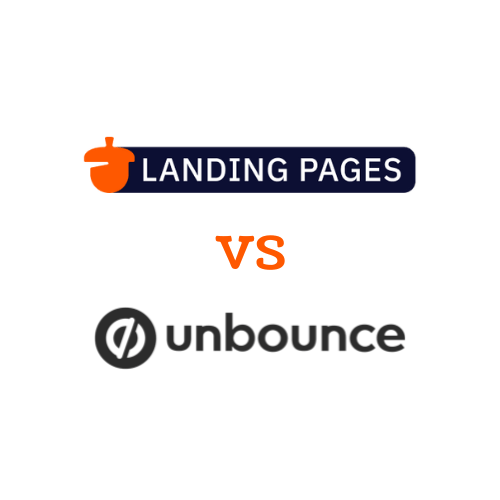 Landing pages and Unbounce logo