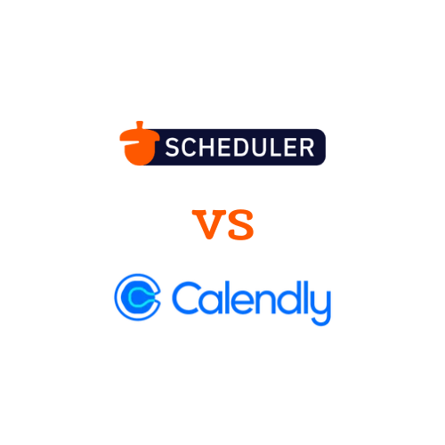 Scheduler vs Calendly logo