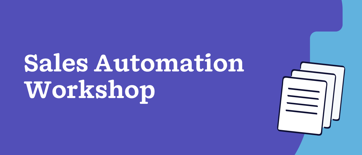 Sales Automation Workshop